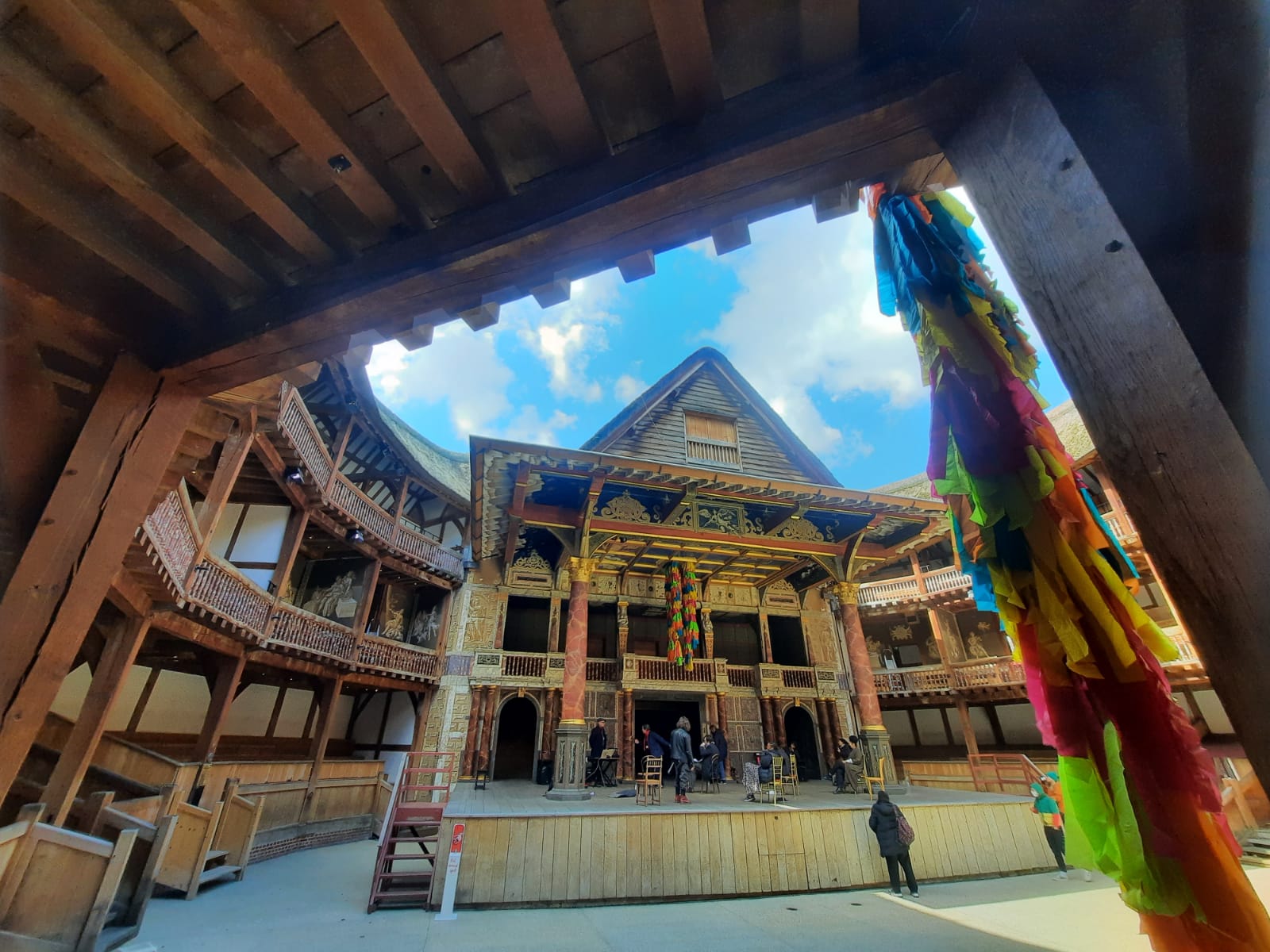 The Covid Diaries 61: Globe Theatre Guided Tour – Salterton Arts Review