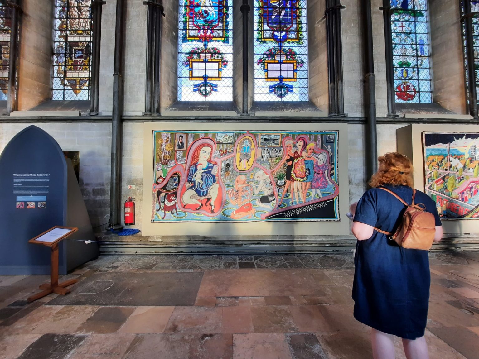 Grayson Perry's The Vanity Of Small Differences Salisbury Cathedral