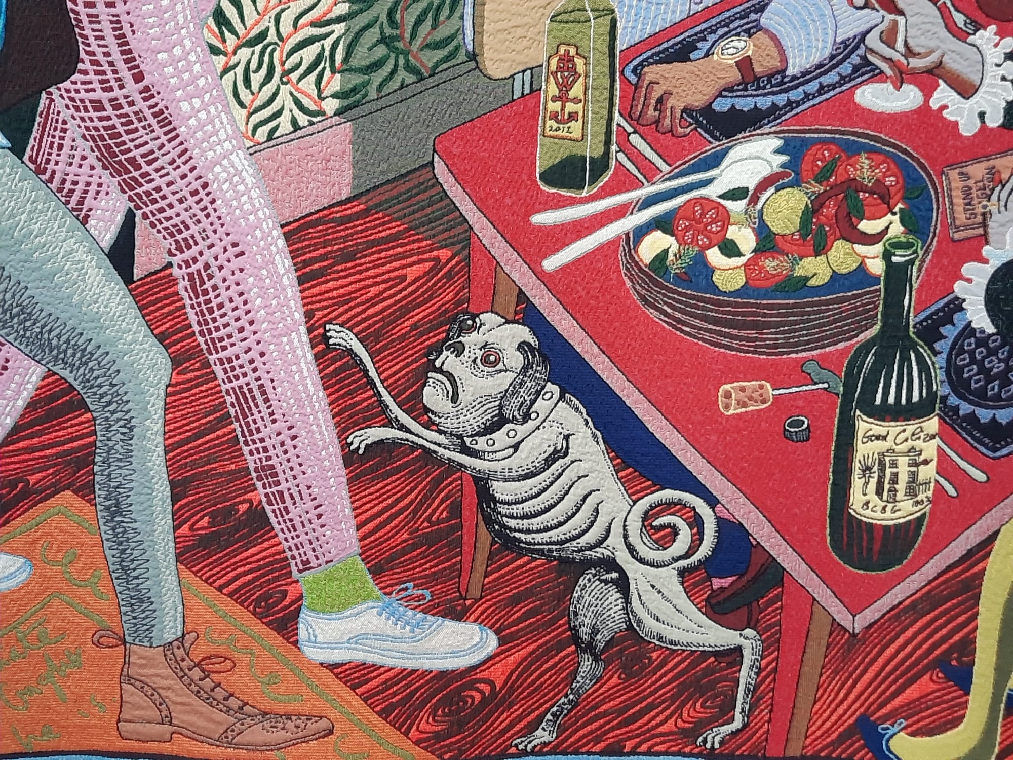 Grayson Perry's The Vanity Of Small Differences Salisbury Cathedral