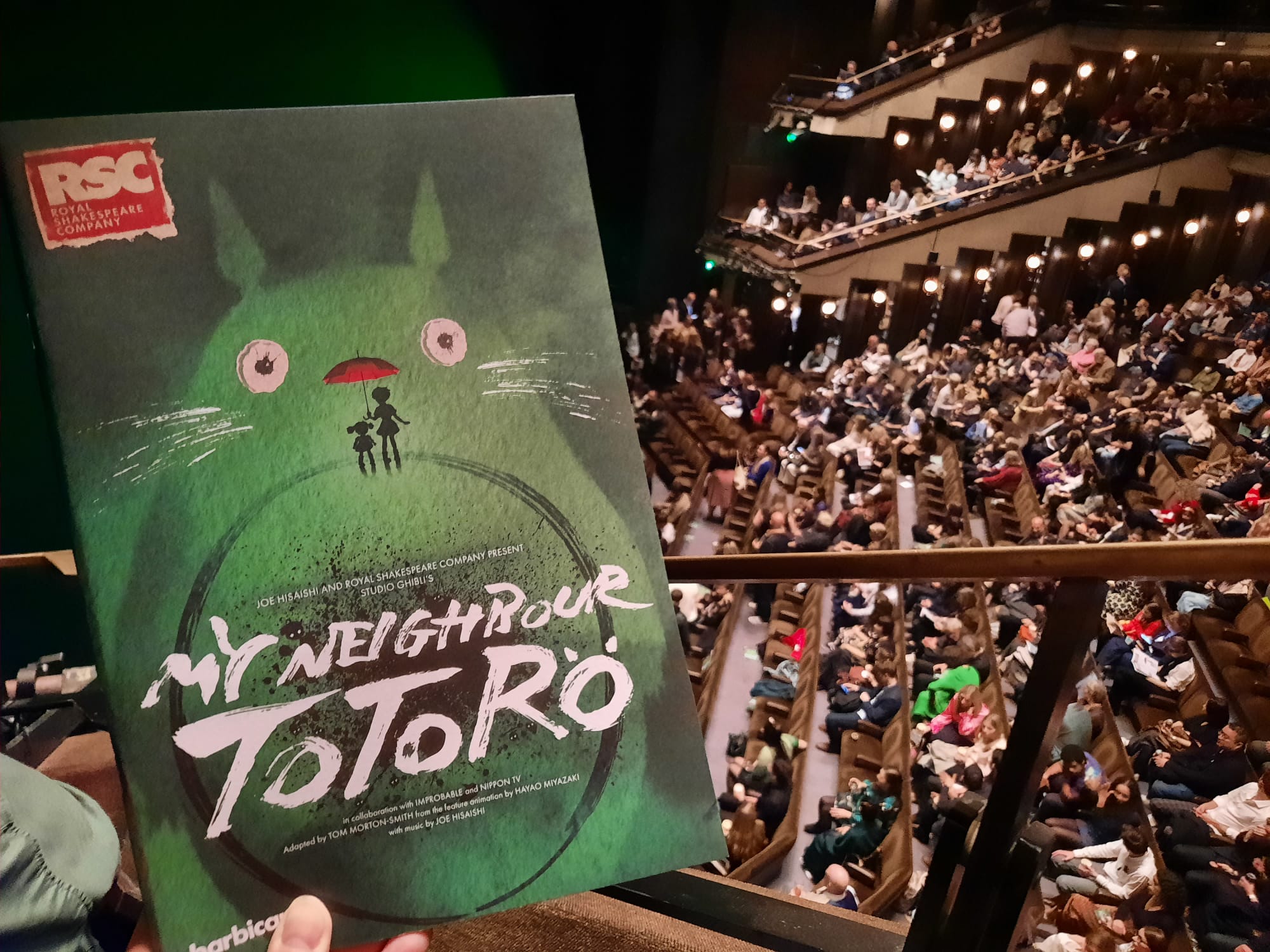 My Neighbour Totoro Royal Shakespeare Company Barbican London My Neighbour Totoro Royal Shakespeare Company Barbican London